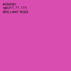 #D94DB1 - Brilliant Rose Color Image